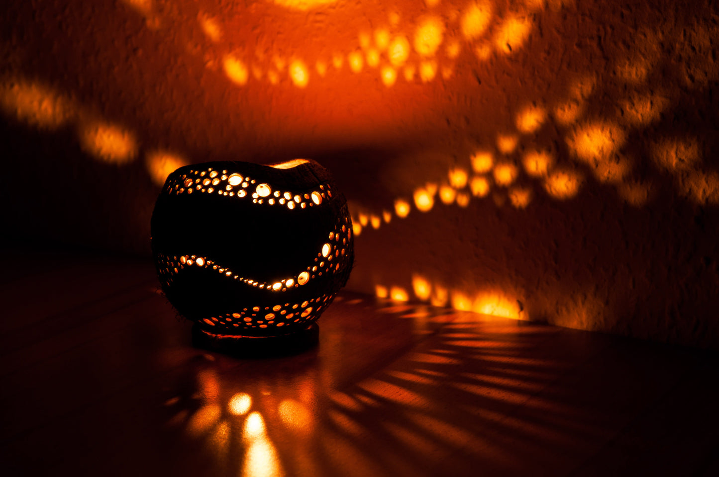 Coconut Bowl-Lamp 2