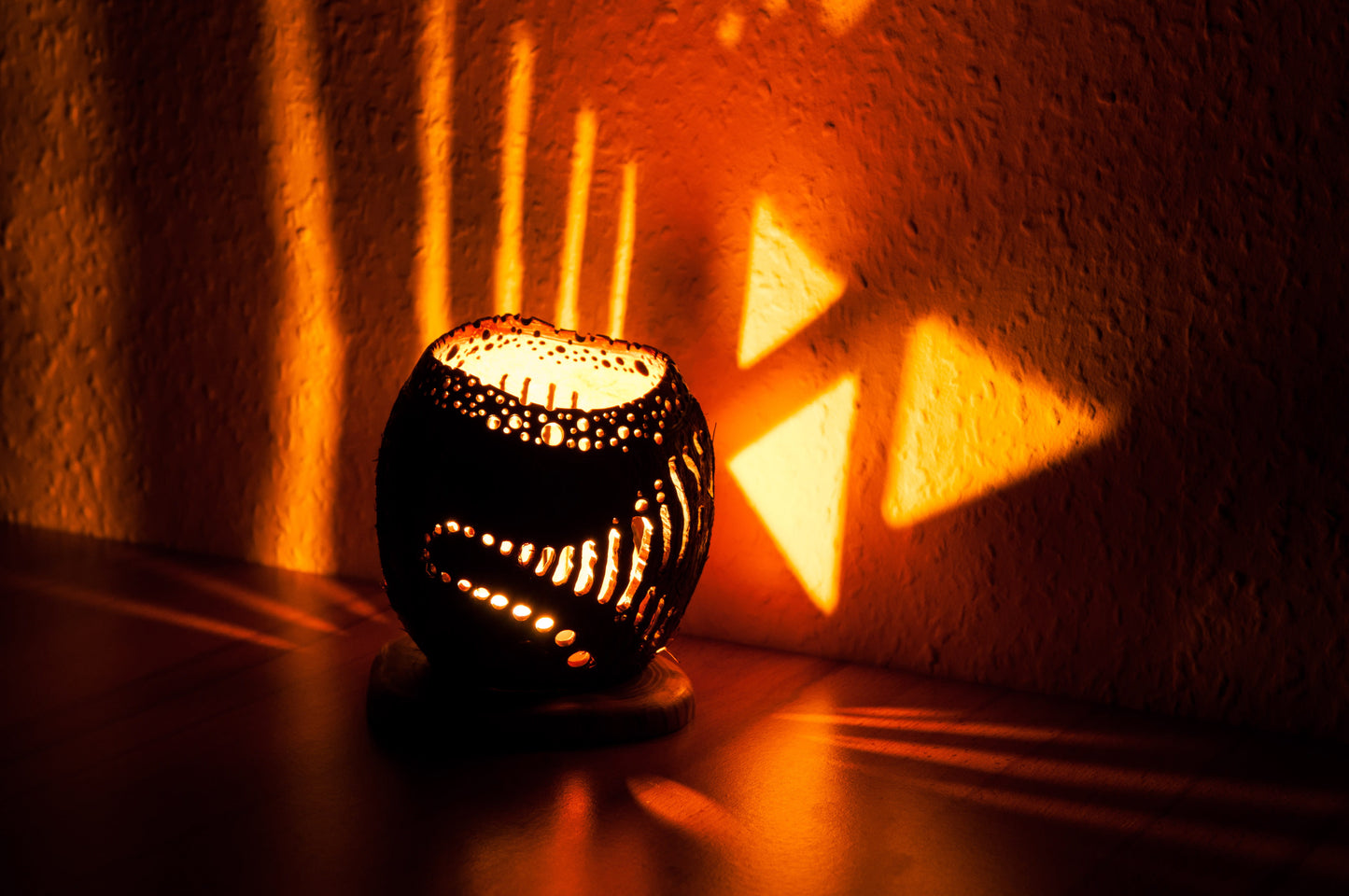 Coconut Bowl-Lamp 2