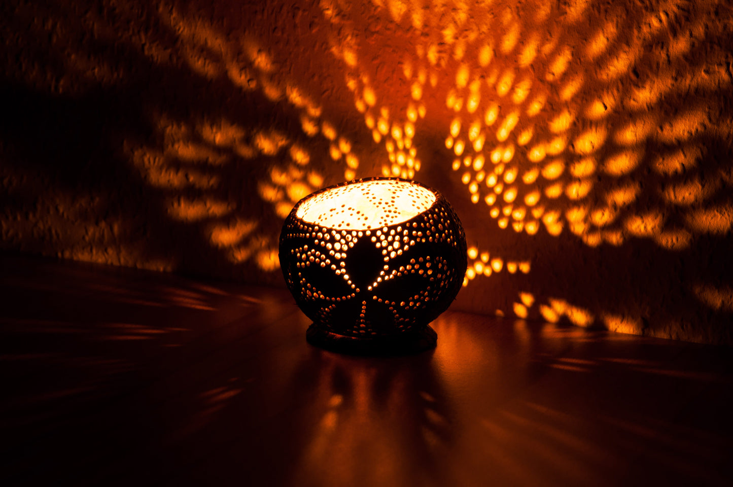 Coconut Bowl-Lamp 2