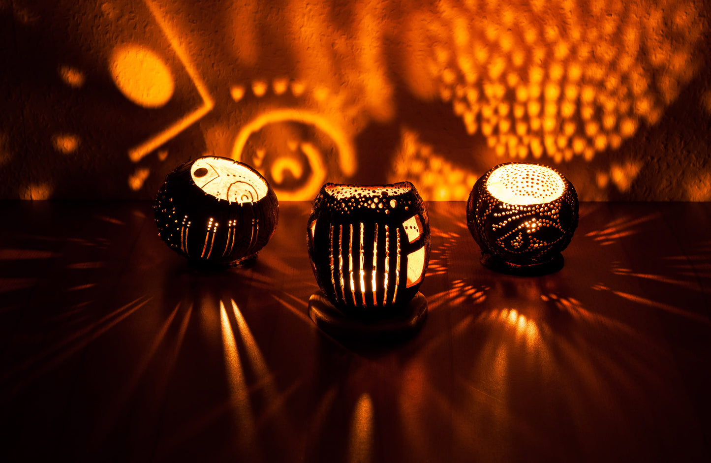 Coconut Bowl-Lamp 2