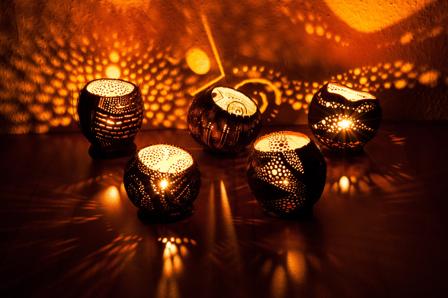 Coconut Bowl-Lamp 2