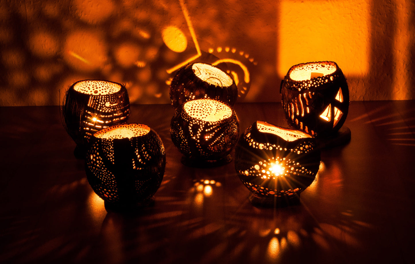 Coconut Bowl-Lamp 2
