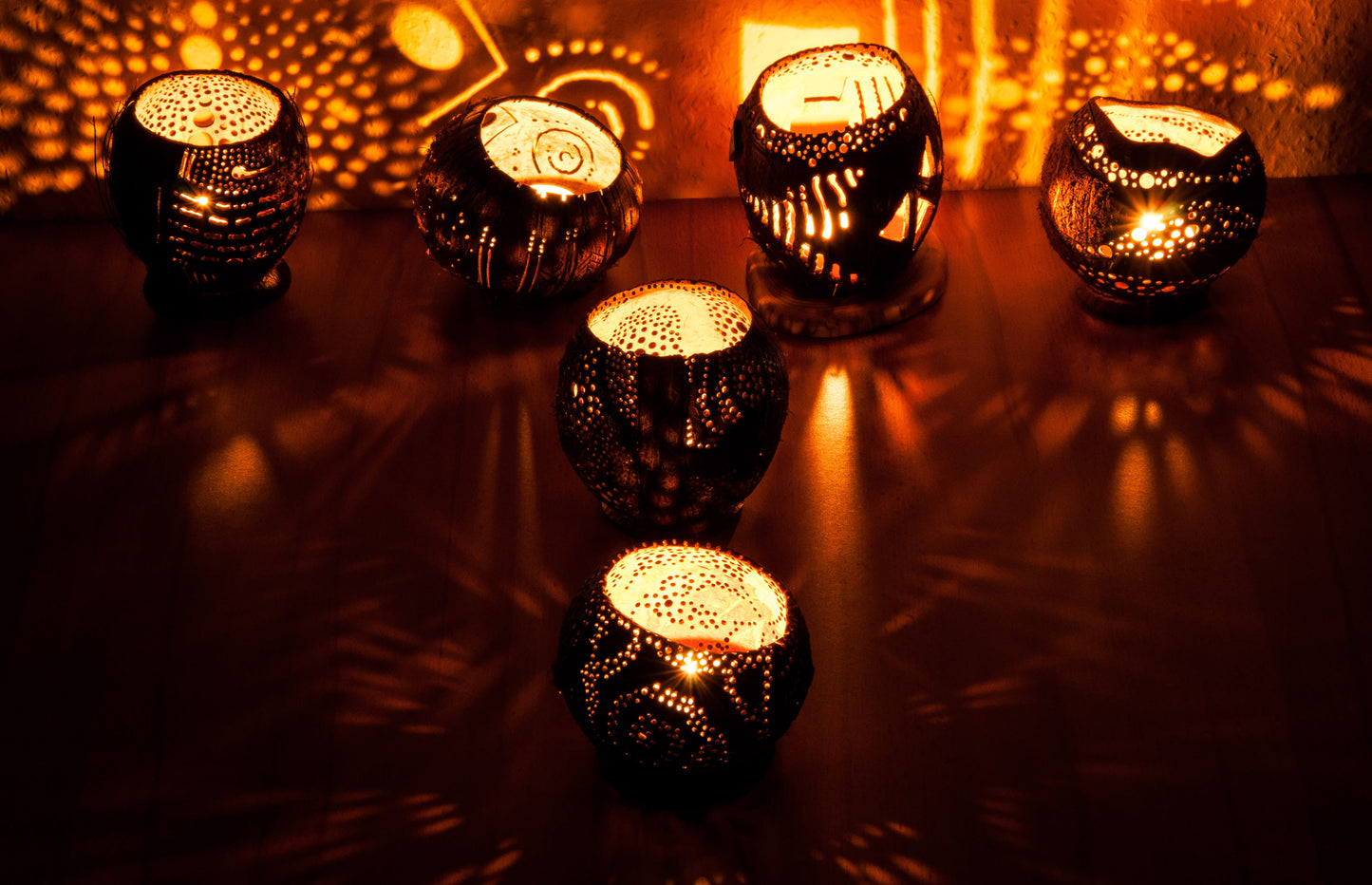 Coconut Bowl-Lamp 2