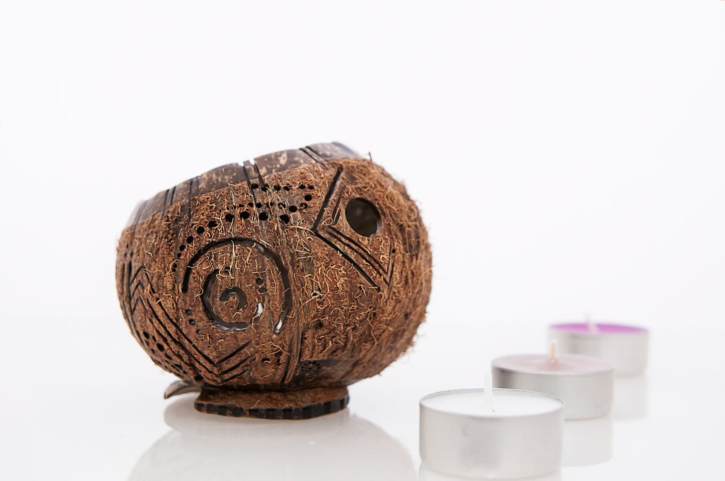 Coconut Bowl-Lamp 3