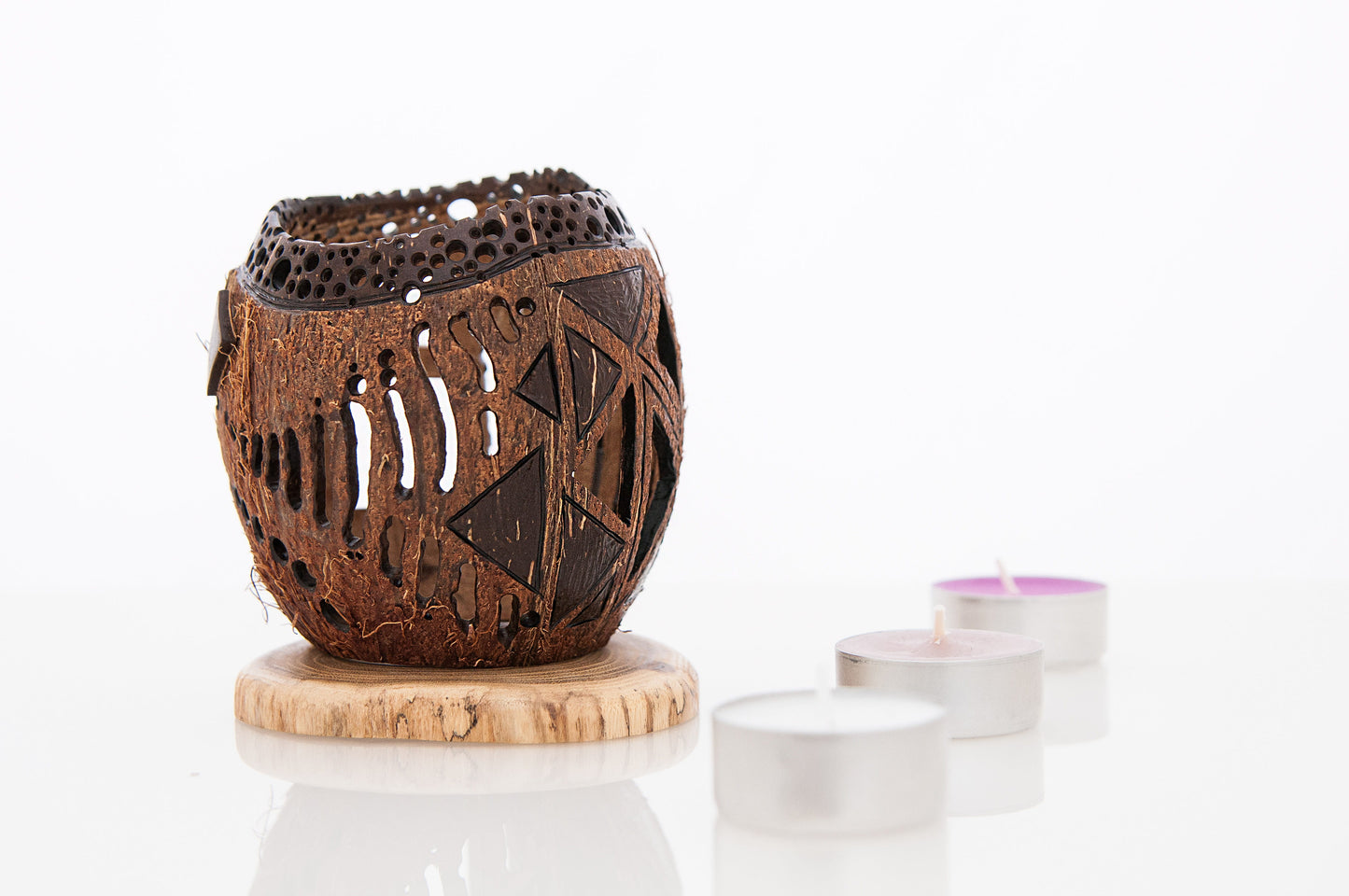 Coconut Bowl-Lamp 3
