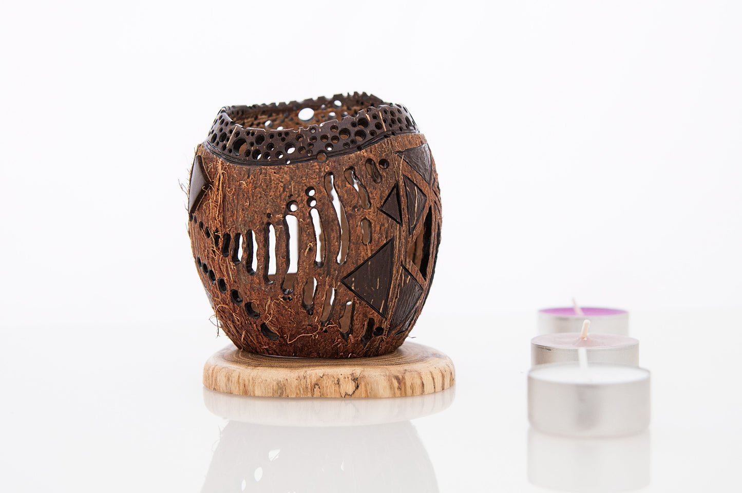Coconut Bowl-Lamp 3