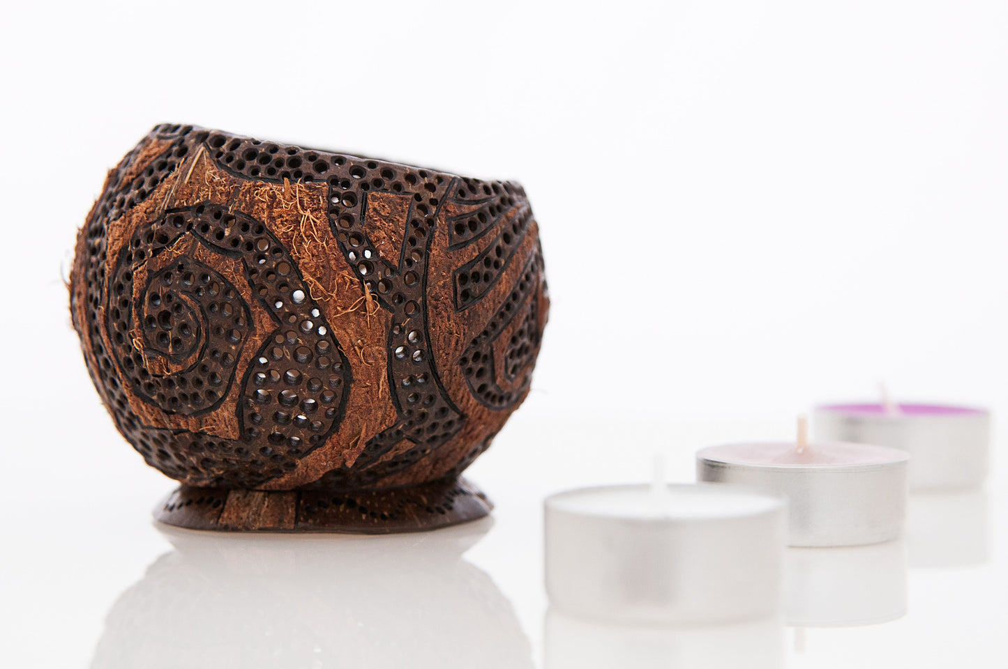 Coconut Bowl-Lamp 3