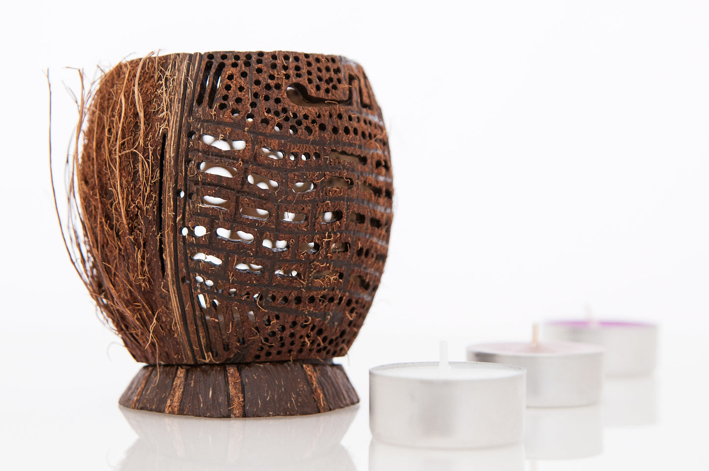Coconut Bowl-Lamp 3
