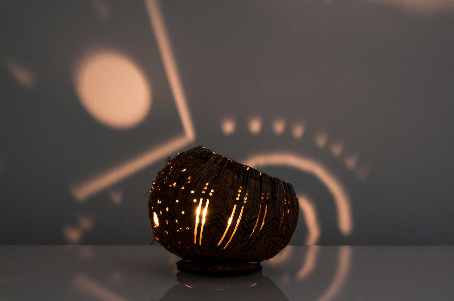 Coconut Bowl-Lamp 1